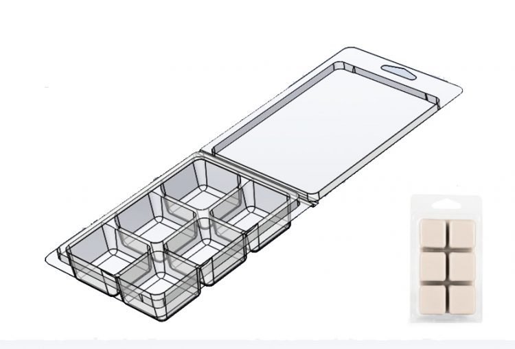 wax clamshell containers