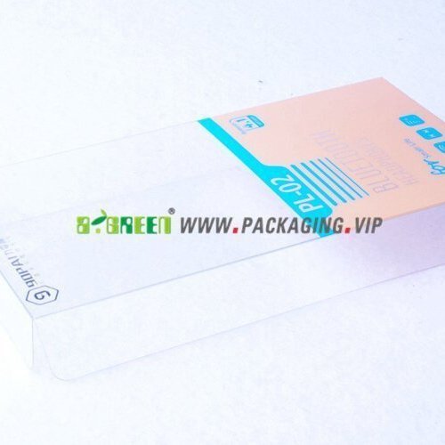 paper box with plastic cover for Bluetooth earphone packaging 4