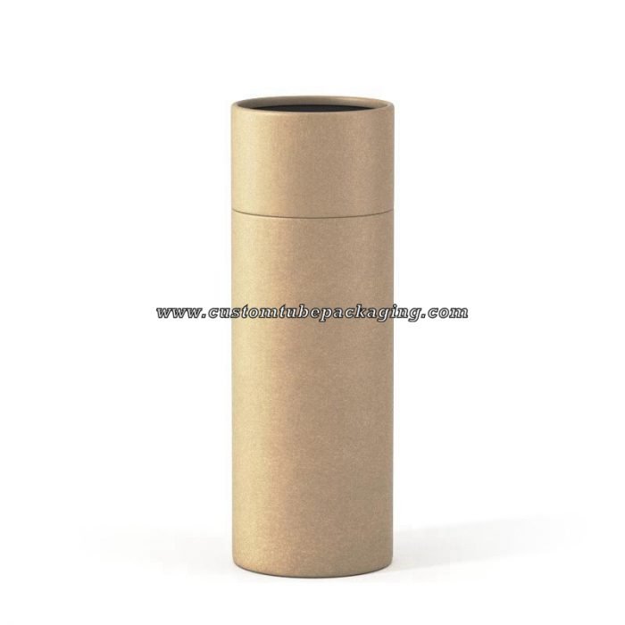 4Black Kraft Paper Cardboard Tube Packaging - One-stop printing and packaging custom