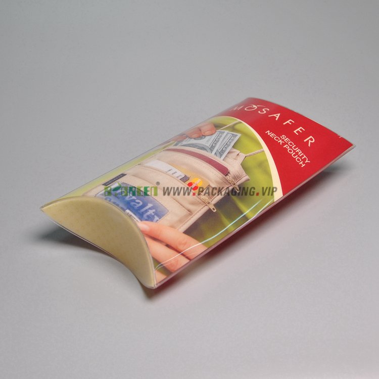 Printed Pillow Box Packaging For Pouch Bag Agreen Packaging