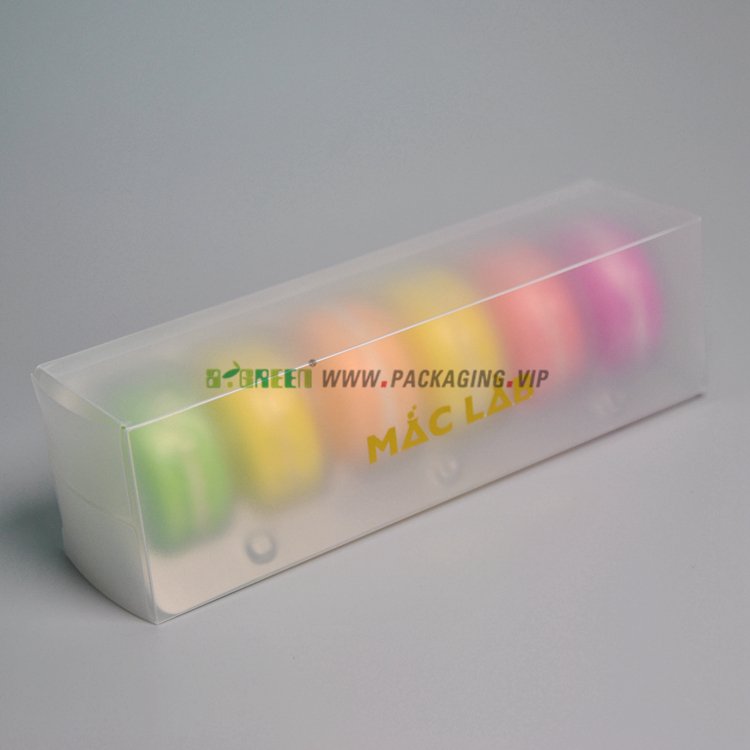 Clear Plastic Macarons Box