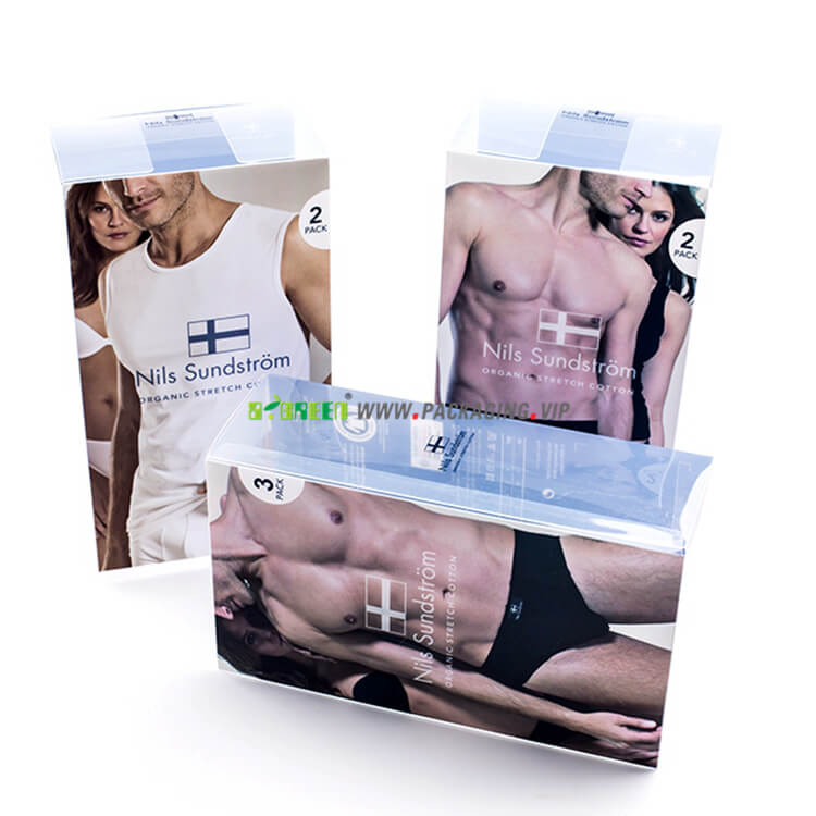 Underwear Plastic Packing Box Wholesale