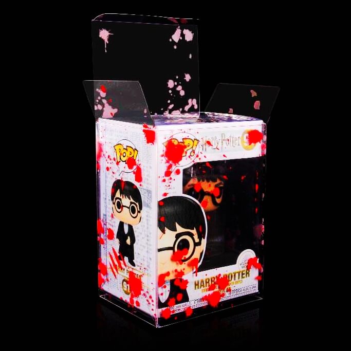 Blood Splatter Funko Pop Protector