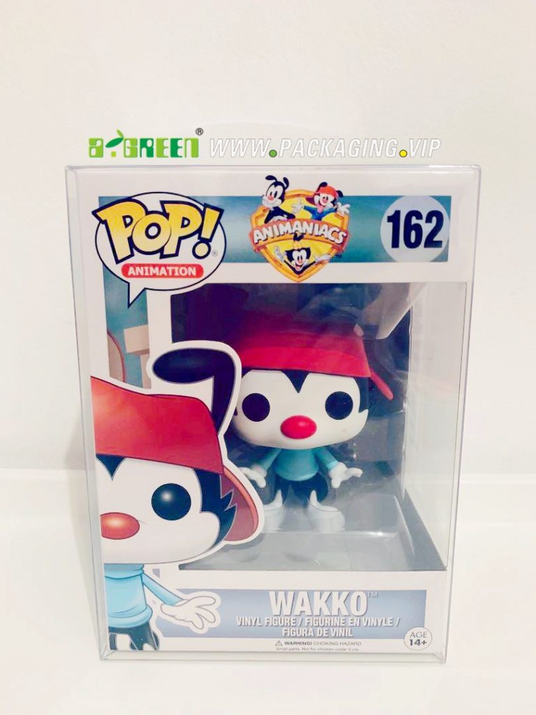 Custom Funko pop protectors case pop protection Embossing LOGO printing