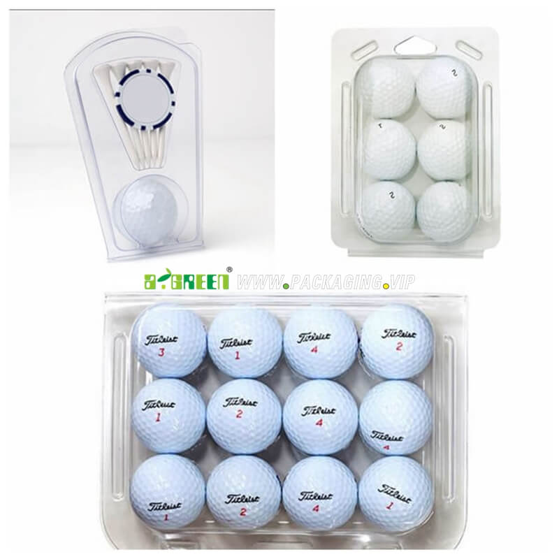 Golf ball round blister packaging - One-Stop Printing Packaging Custom