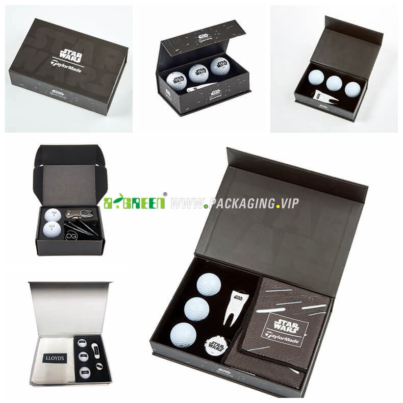 Custom Empty Golf Ball Boxes Packaging Containers 3