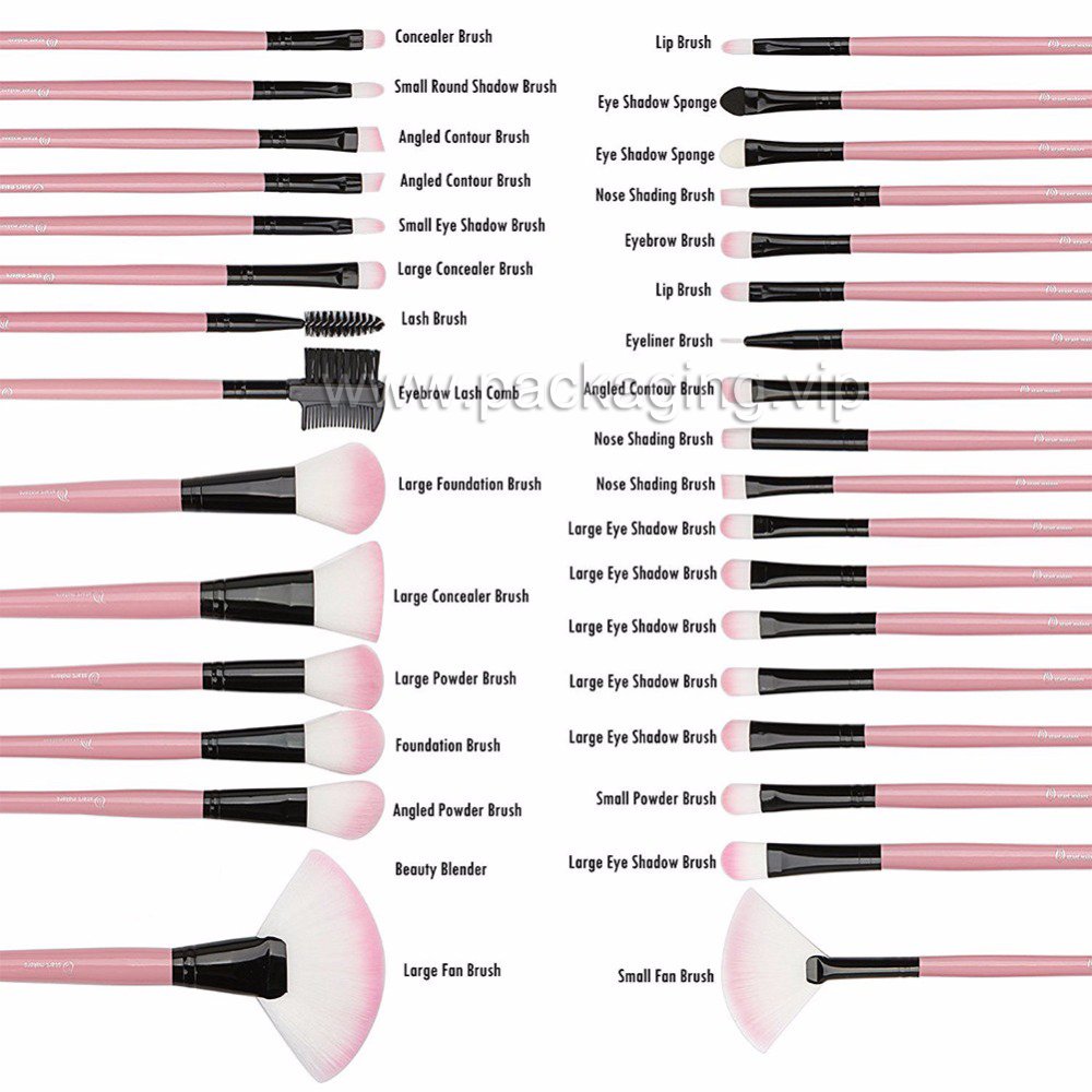 makeup brushes guide