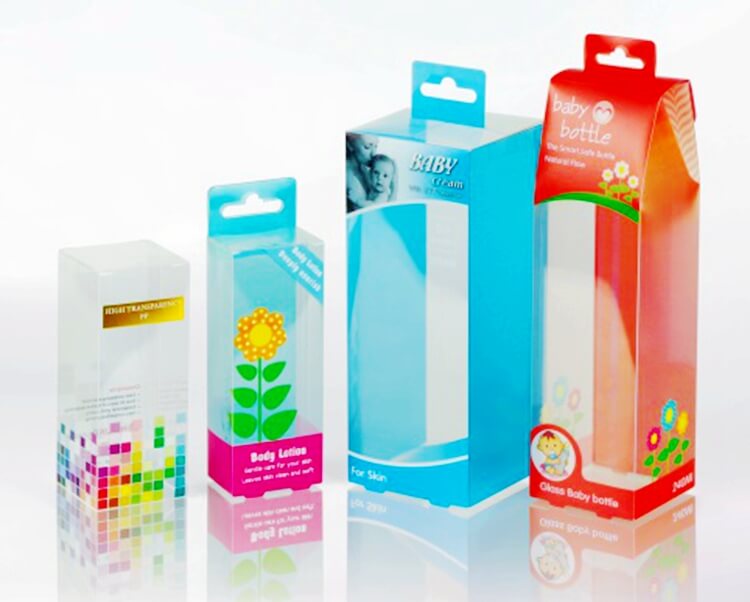 cajas de plástico transparente agreen