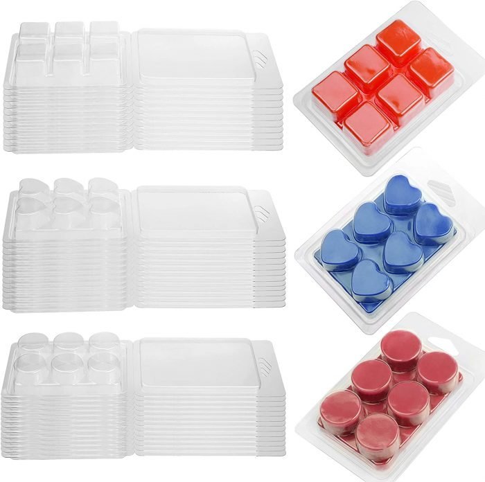 Best Custom candle wax melt containers Clamshell Packaging box