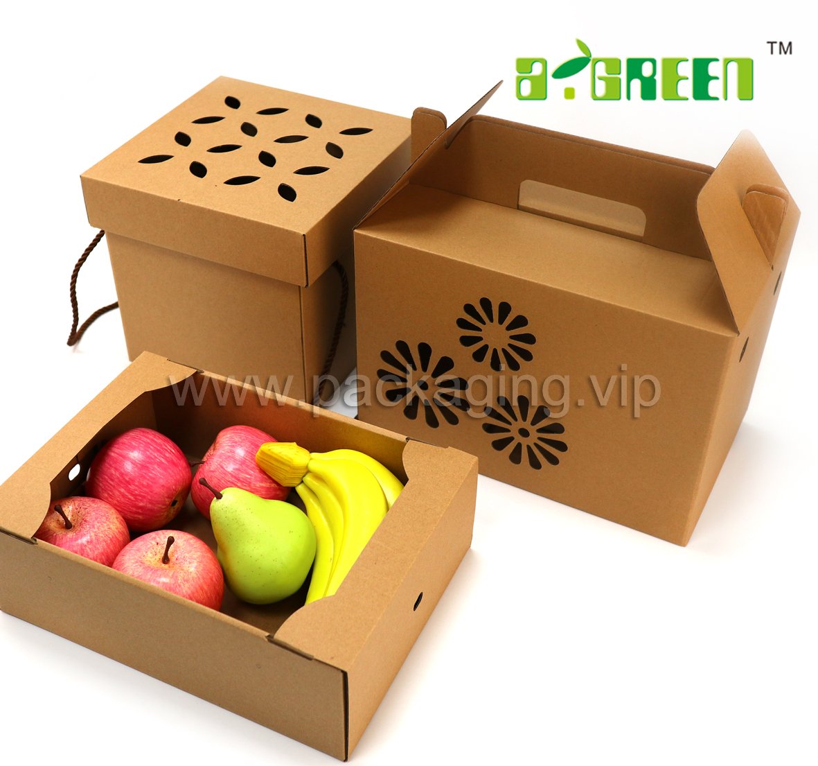 corrugated boxes for fruit packaging