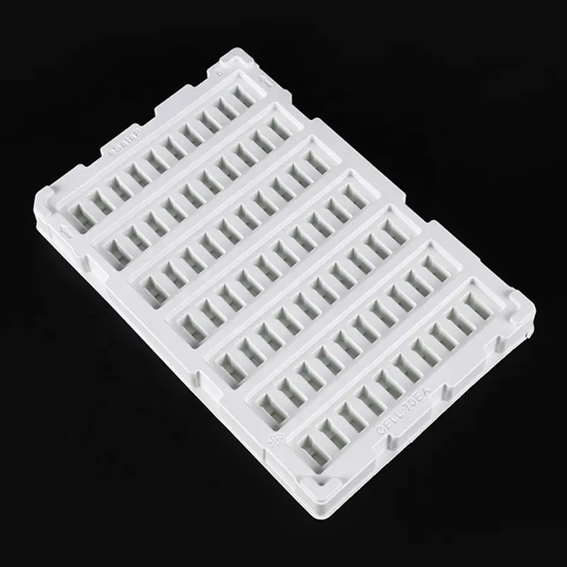 White Ps Pp Esd Blister Tray Package Manufacturers 2