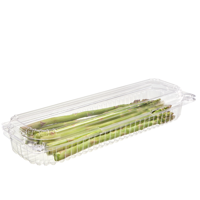 Disposable Plastic Blister Asparagus Packing Tray 1