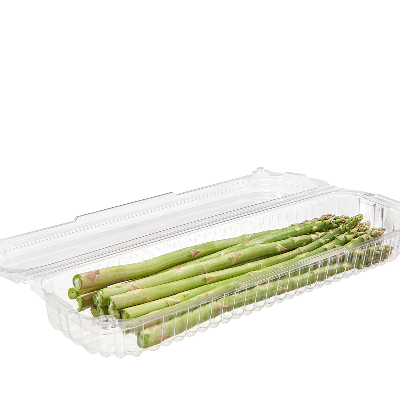 disposable plastic blister asparagus packing tray 2 - One-stop printing and packaging custom