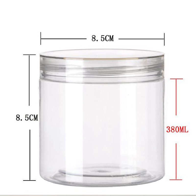 85MM food grade PET transparent plastic jar