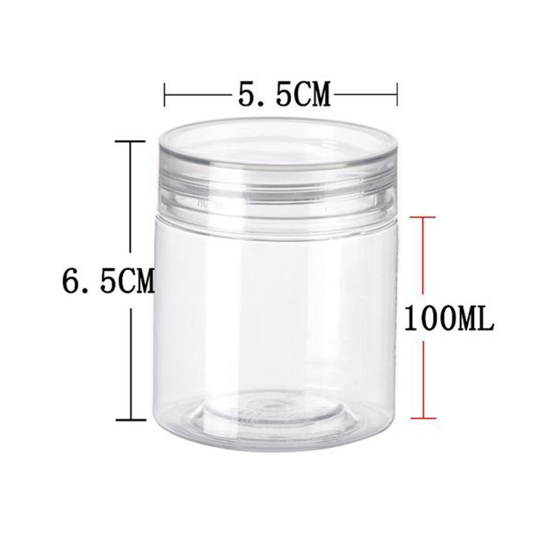 plastic jars with lids bulk