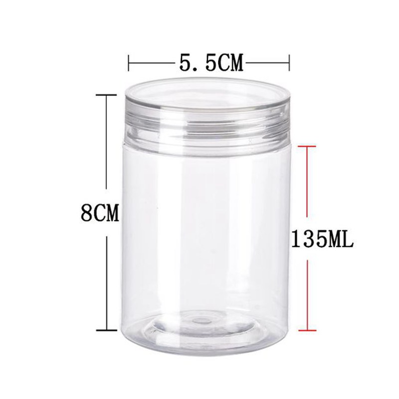 plastic jars with lids bulk