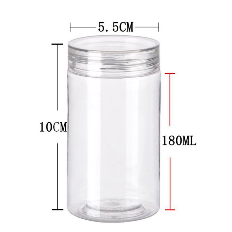 plastic jars with lids bulk