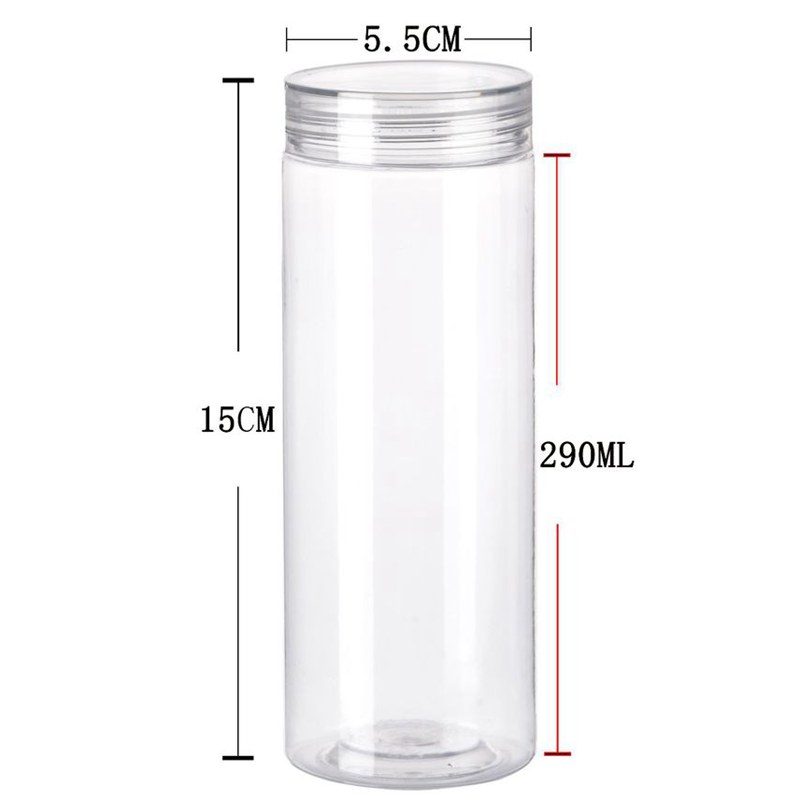 plastic jars with lids bulk