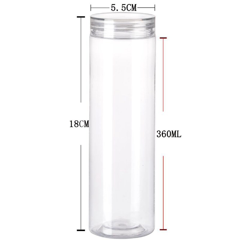 plastic jars with lids bulk