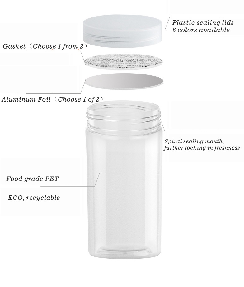 plastic jars - One-stop printing and packaging custom