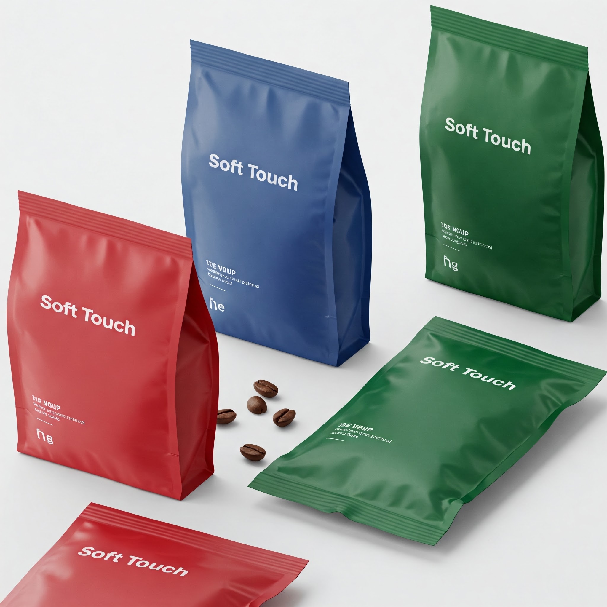soft touch stand up pouch - One-stop packaging customization manufacturer