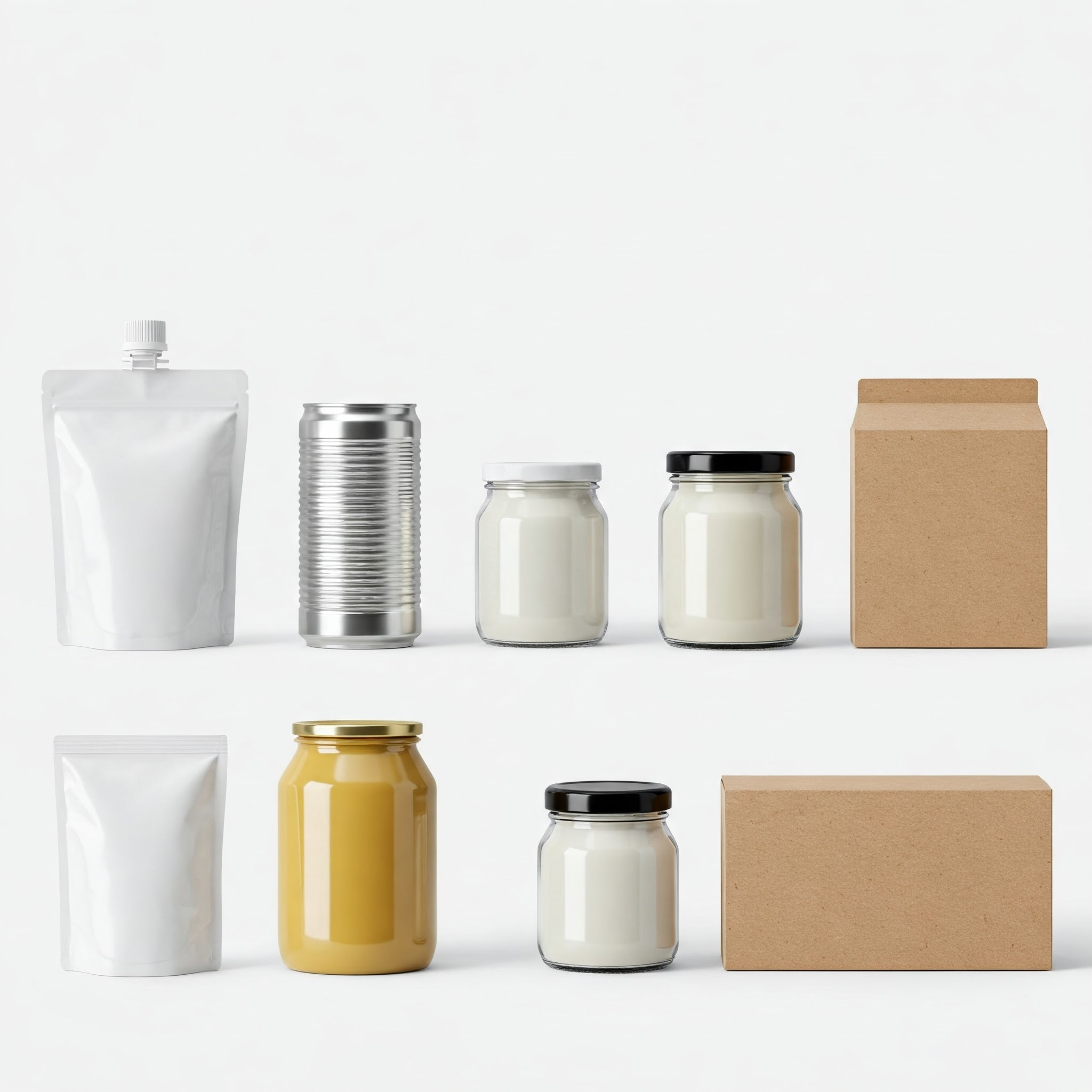 stand up pouch compare with cans jars paper box - One-stop packaging customization manufacturer