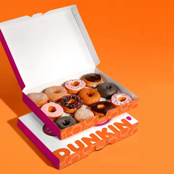 12 donuts box mailer box