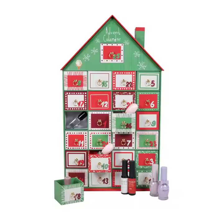 3D Advent Calendar Box for small essential oils