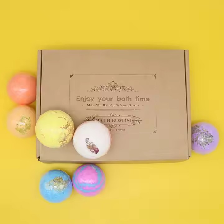 bath bomb packaging mailer box