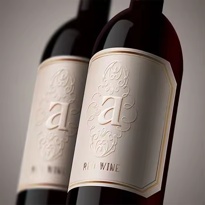 Label percetakan surat wain - Pengeluar penyesuaian pembungkusan sehenti letterpress printing labels of wines