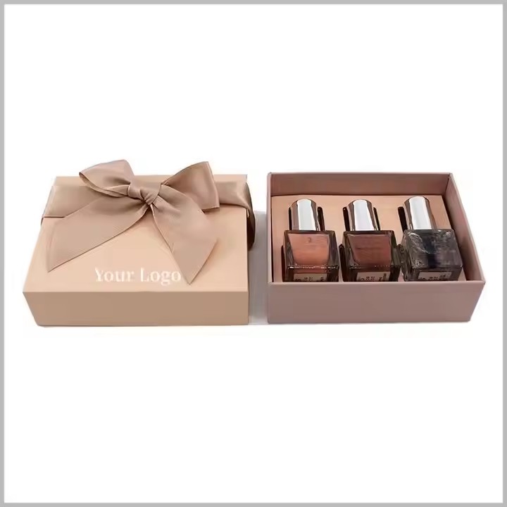 nail polish packaging lid and base