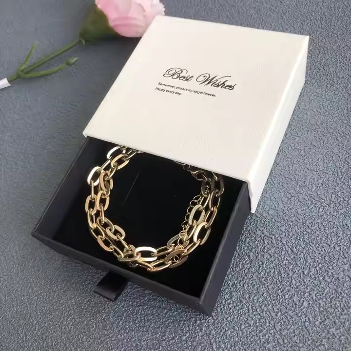 paper drawer box for Necklace