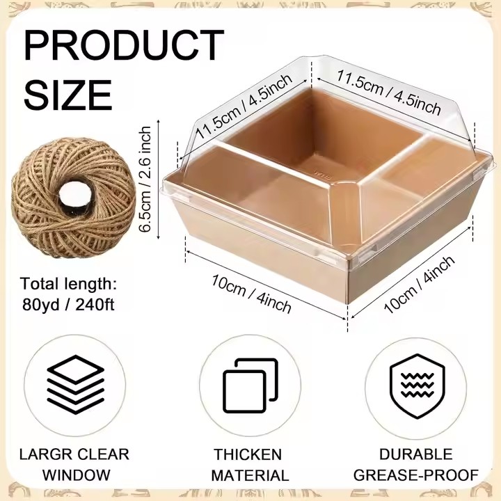 single conment donuts box size