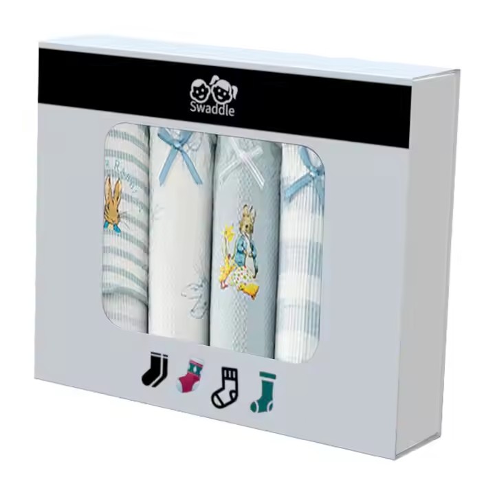 clear window to see socks