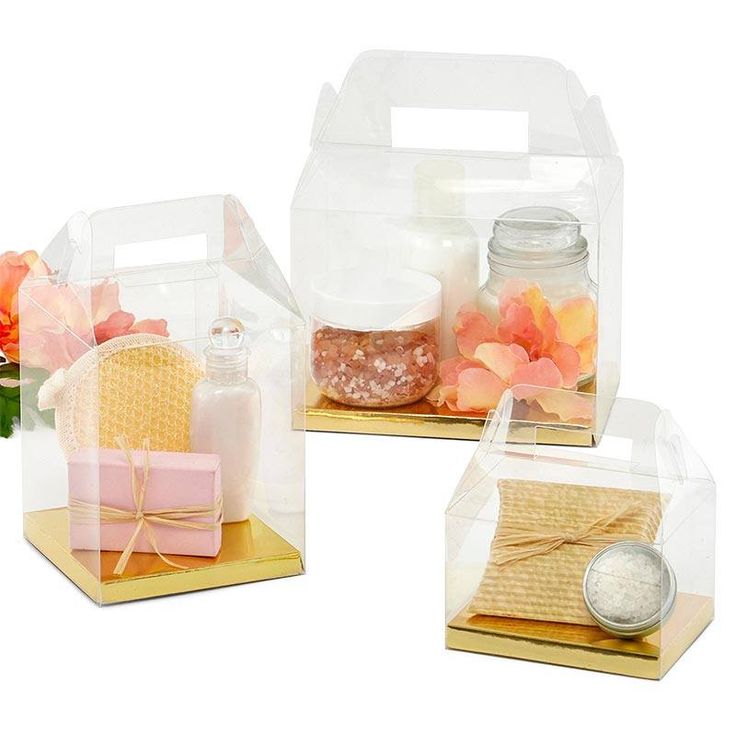 Plastic Gable Box for Cosmetic packaging