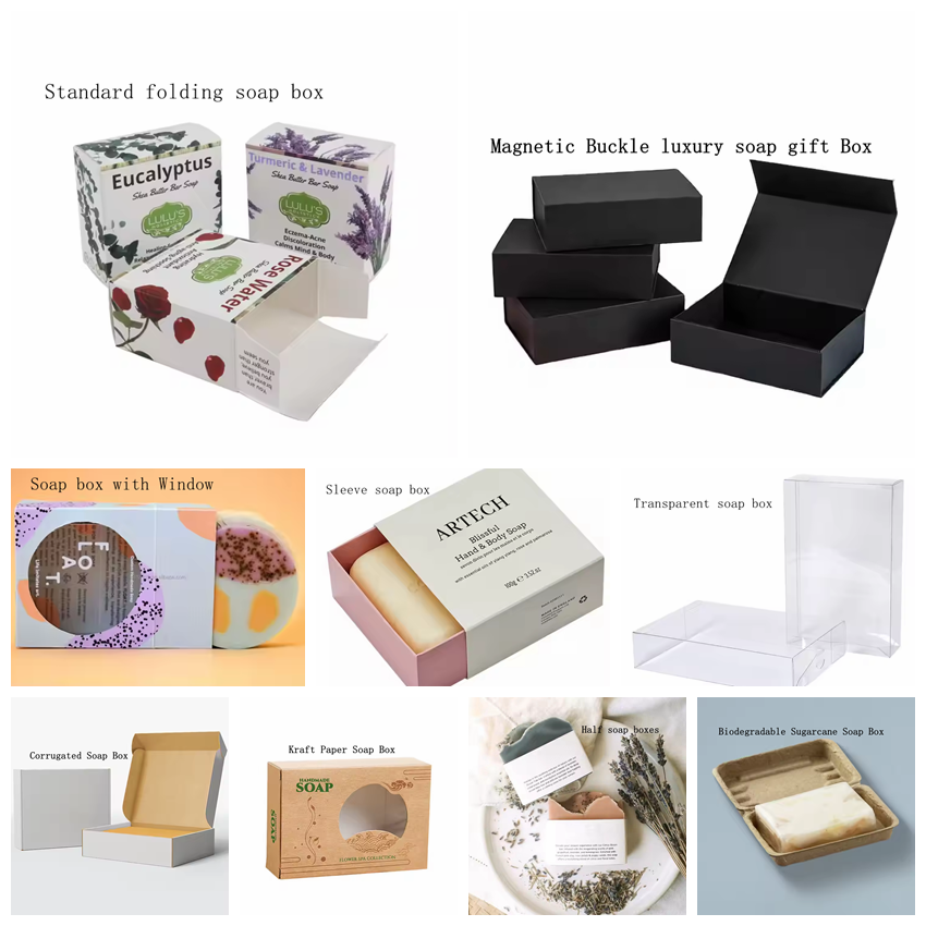 Standard folding soap box 1 - One-stop packaging customization manufacturer Standard folding soap box 1 - One-stop packaging customization manufacturer