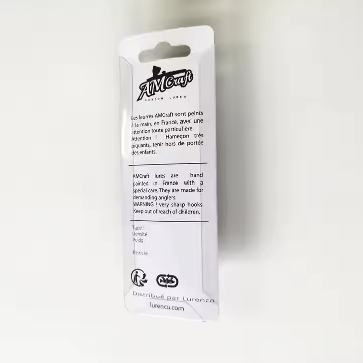 mặt sau của thẻ vỉ trượt - Nhà sản xuất tùy chỉnh bao bì một cửa back side of slide blister card