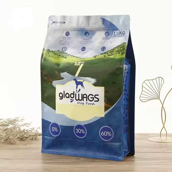 dog treat packages bag with aluminum foil