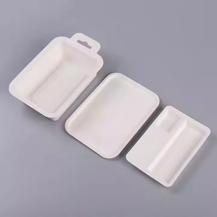 paper pulp trays replacing foam