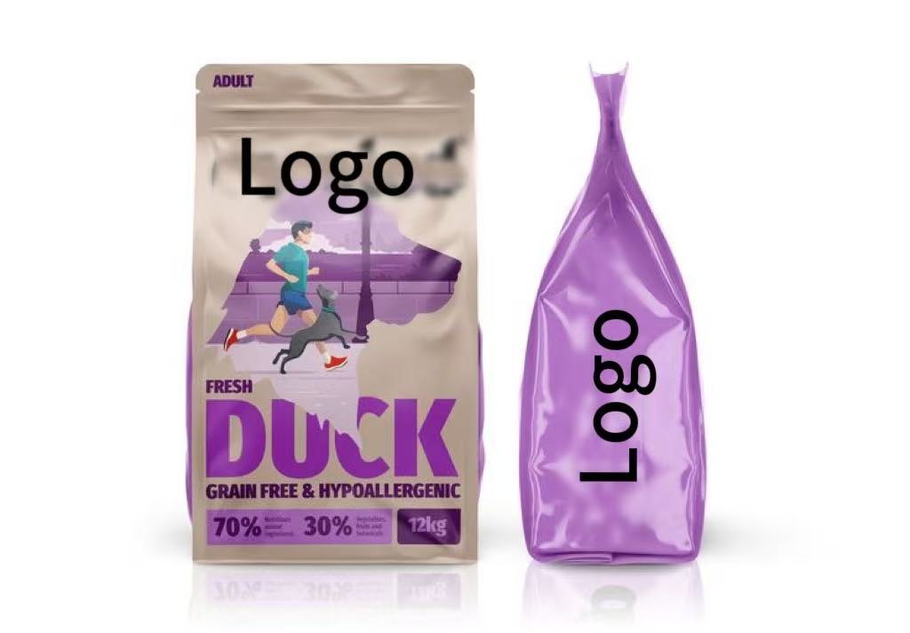 stand up pouch for pet food packages