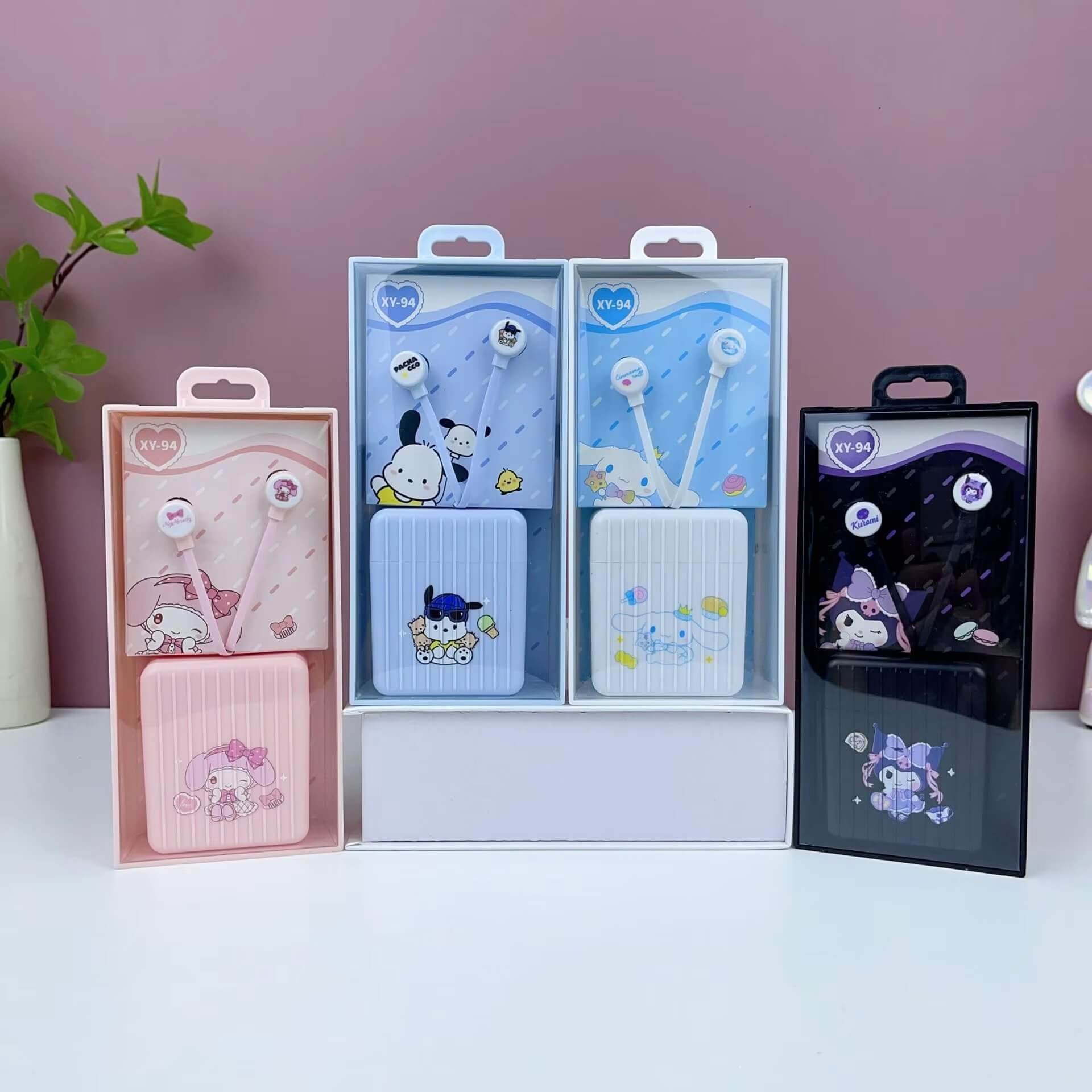 transparent PET headphone box