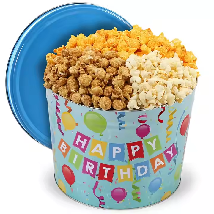 Metal Popcorn packaging