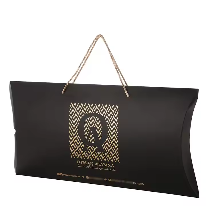 Pillow boxes with handle