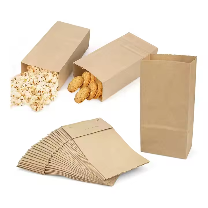 Popcorn paper bag packaging