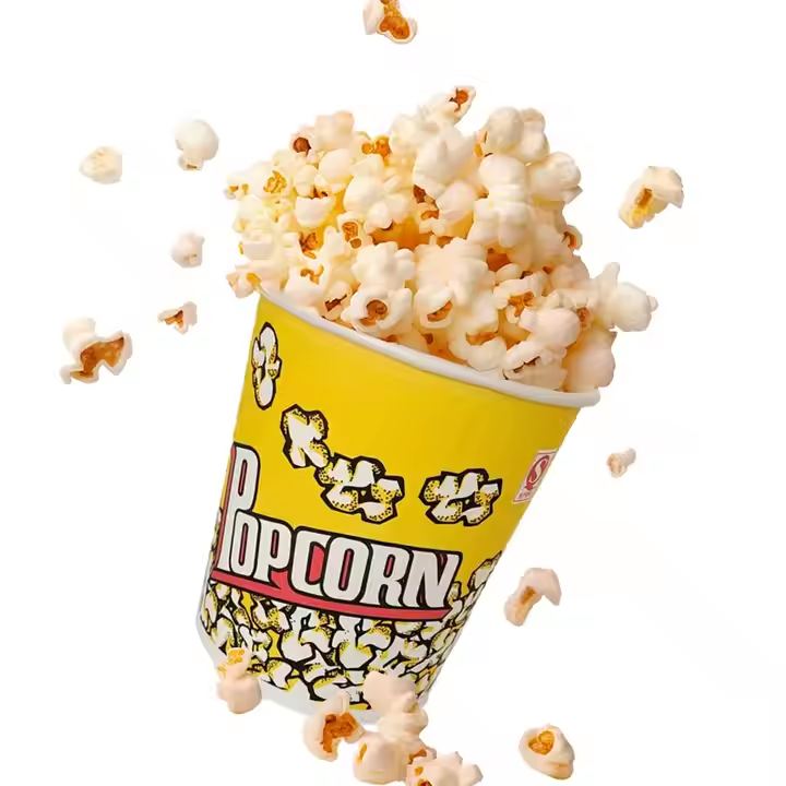 Popcorn paper bucket packaging