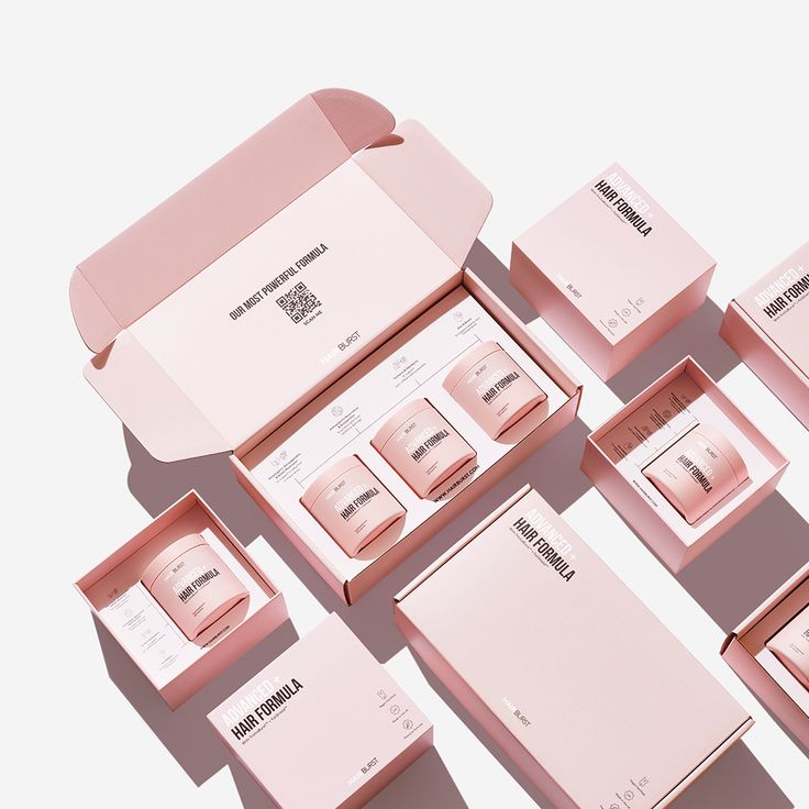 Shipping Mailer Box for Hair Products