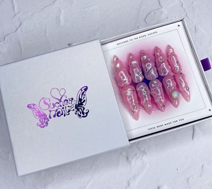 Sliding Drawer Packaging Box  for Press on nails