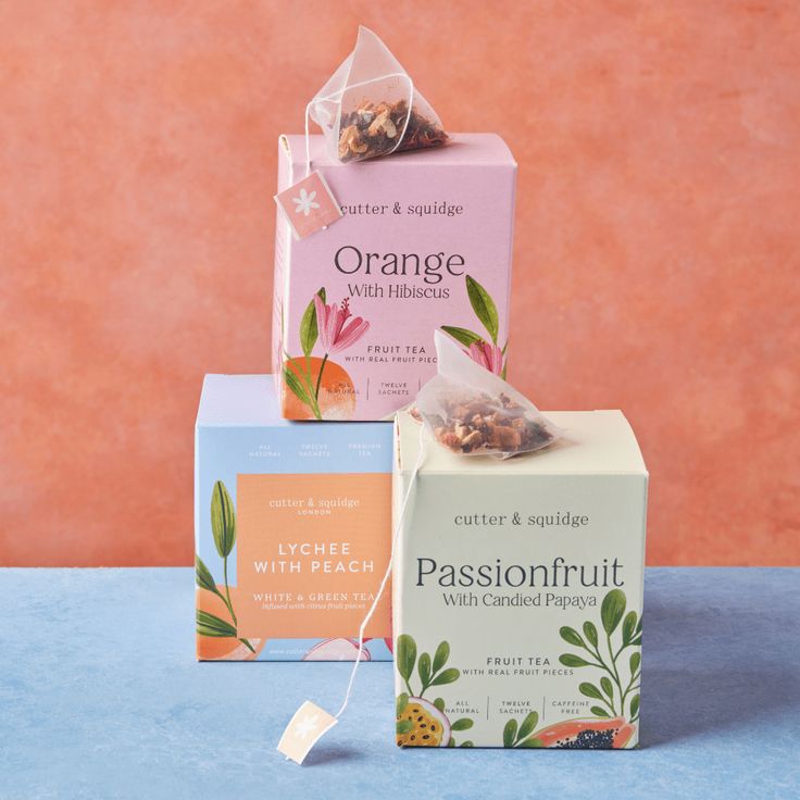 flower tea paper box