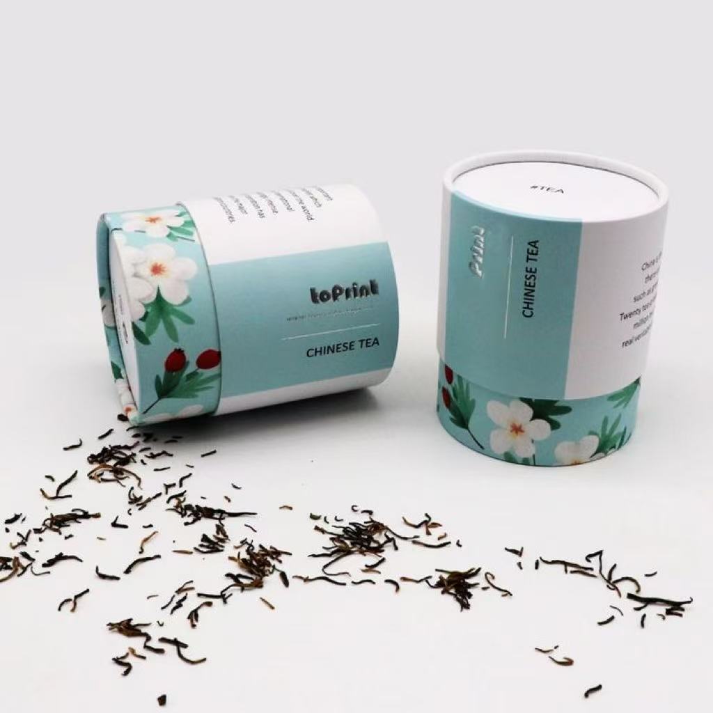 tea cylinder packaging