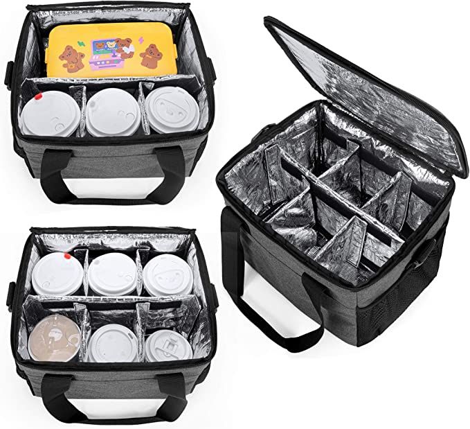 6 Cup Drink Insulated Drink Carrier